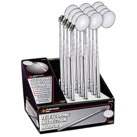 Performance Tool Telescoping Inspection Mirror, W9103 W9103